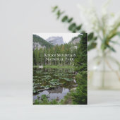 Carte postale du parc national de Rocky Mountain (Debout devant)