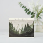 Carte postale du parc national de Rocky Mountain (Debout devant)