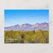Carte postale du parc national de Saguaro (Devant)