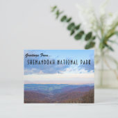 Carte postale du parc national de Shenandoah (Debout devant)