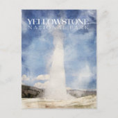 Carte postale du parc national de Yellowstone (Devant)
