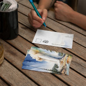 Carte postale du parc national de Yellowstone Old 