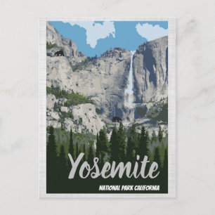 Carte postale du parc national de Yosemite