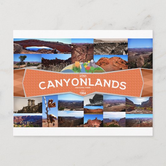 Carte postale du parc national des Cantons (Devant)