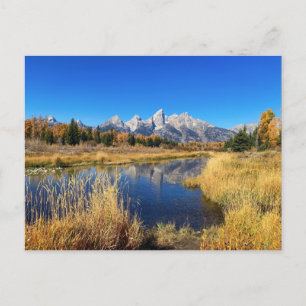 Carte postale du parc national des Grands Tétons