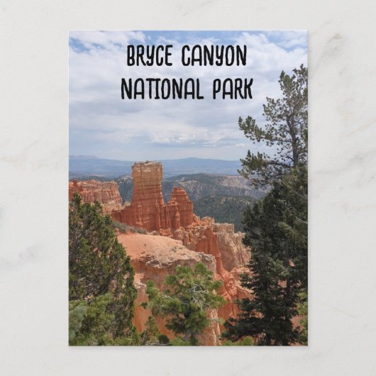 Carte postale du parc national du Bryce Canyon (Devant)