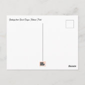 Carte postale du parc national du Grand Canyon (Dos)