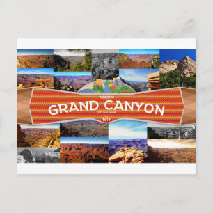 Carte postale du parc national du Grand Canyon