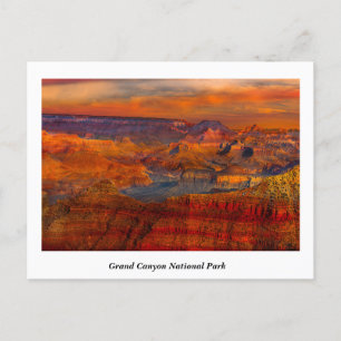 Carte postale du parc national du Grand Canyon