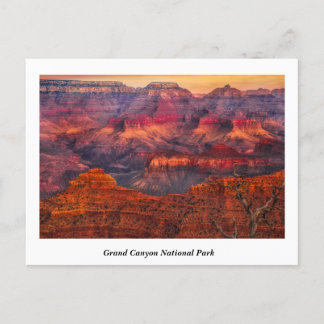 Carte postale du parc national du Grand Canyon