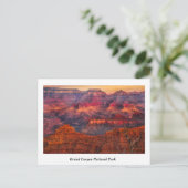 Carte postale du parc national du Grand Canyon (Debout devant)