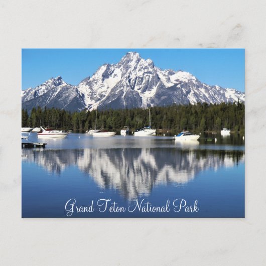 Carte postale du parc national du Grand Teton (Devant)