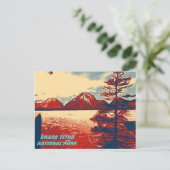 Carte postale du parc national du Grand Teton (Debout devant)