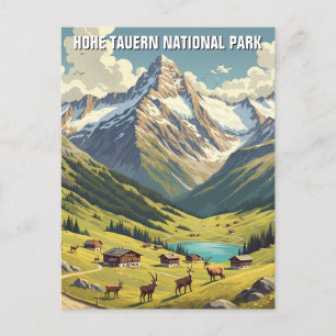 Carte postale du parc national Hohe Tauern