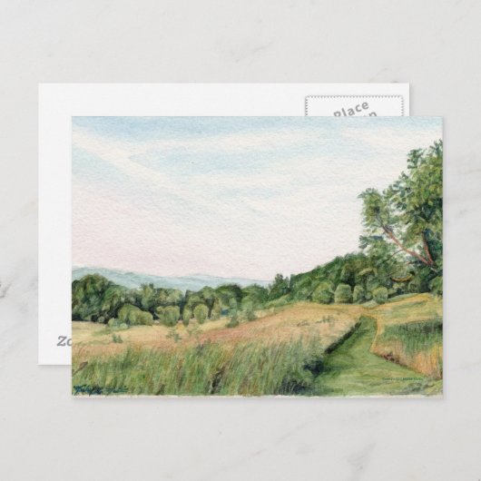 Carte postale du parc national James River (Devant / Derrière)