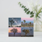 Carte postale du parc national Joshua Tree (Debout devant)