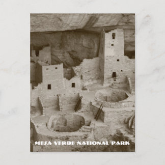 Carte postale du parc national Mesa Verde