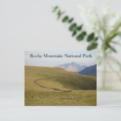 Carte postale du parc national Rocky Mountain Trai (Debout devant)