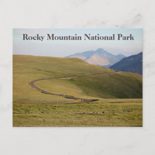 Carte postale du parc national Rocky Mountain Trai
