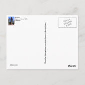 Carte postale du parc national Sequoia Kings Canyo (Dos)