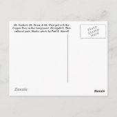 Carte postale du parc national Wrangell-Saint Elia (Dos)