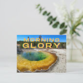 Carte postale du parc national Yellowstone (Debout devant)