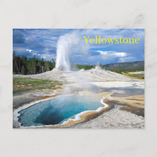 Carte postale du parc national Yellowstone