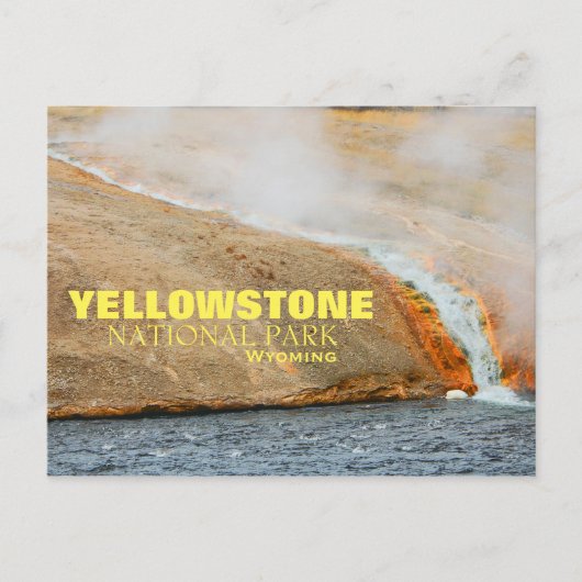 Carte postale du parc national Yellowstone (Devant)