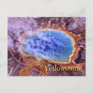 Carte postale du parc national Yellowstone