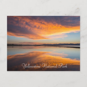 Carte postale du parc national Yellowstone Montana