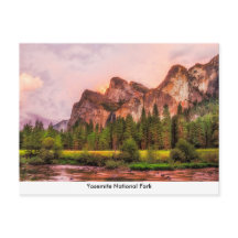 Carte postale du parc national Yosemite