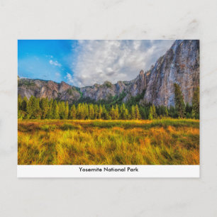 Carte postale du parc national Yosemite
