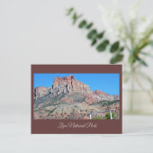 Carte postale du parc national Zion (Debout devant)