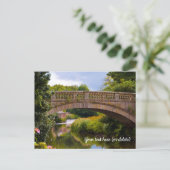 Carte postale du parc Pollok, Glasgow (Debout devant)