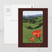 Carte postale du parc régional de Tilden (Devant / Derrière)