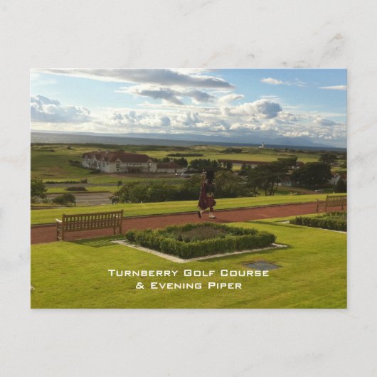 Carte postale du parcours de golf de Turnberry (Devant)