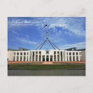 Carte postale du Parlement australien