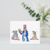 Carte postale du Parti réformiste (Debout devant)