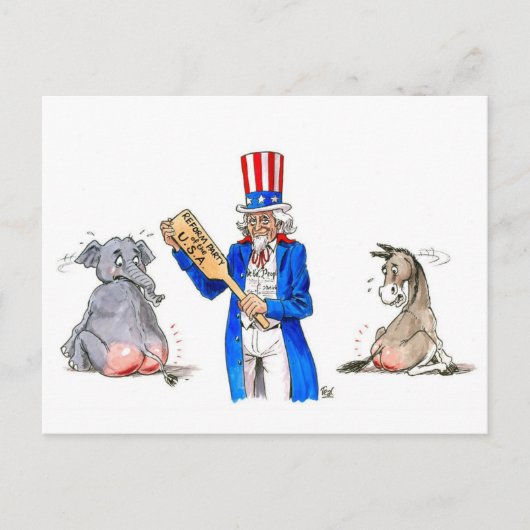 Carte postale du Parti réformiste (Devant)