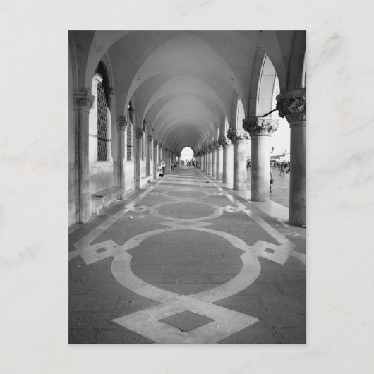 Carte postale du passage du palais des Doges (Devant)