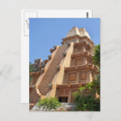 Carte postale du pavillon mexicain (Devant / Derrière)