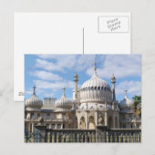 carte postale du pavillon royal (Devant / Derrière)