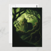 carte postale du pays de trolls (Devant / Derrière)