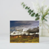 Carte postale du paysage corse (Debout devant)