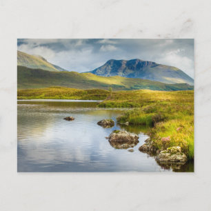 Carte postale du paysage écossais des Highlands