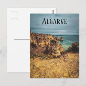 Carte postale du paysage marin de Lagos (Devant / Derrière)