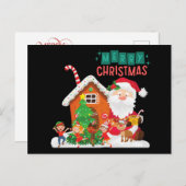 Carte postale du Père Noël (Devant / Derrière)