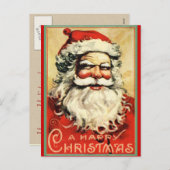 Carte postale du Père Noël (Devant / Derrière)