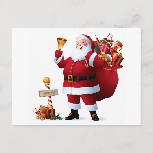 Carte postale du père noël (Devant)