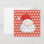 Carte postale du Père Noël (Devant / Derrière)